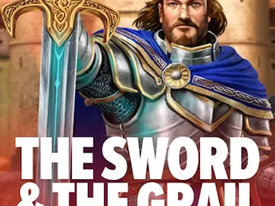 The Sword and the Grail — Play'n GO title on Golden Genie Casino (RTP 96.2%)